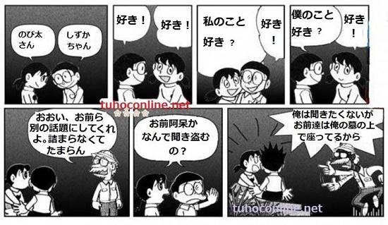 Funny Doraemon joke Rest in no peace 